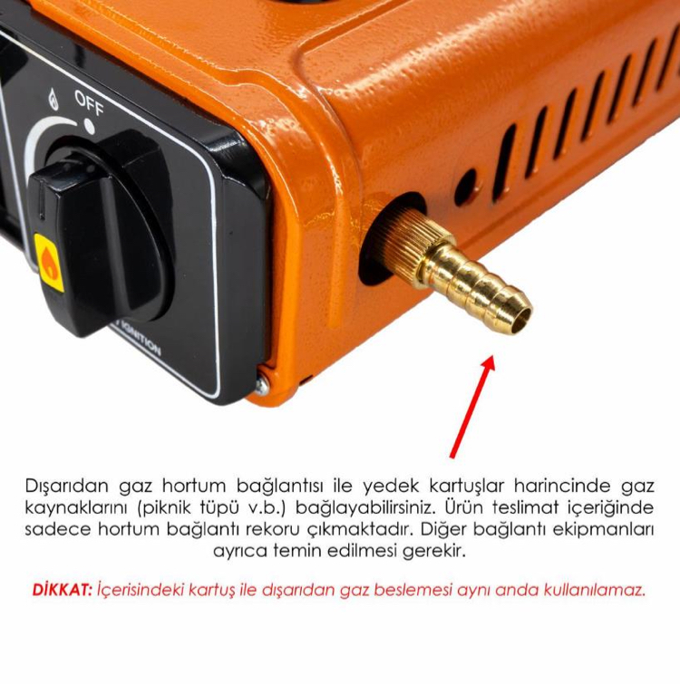 Rox Camping 0189 Tekli Portatif Kamp Ocak
