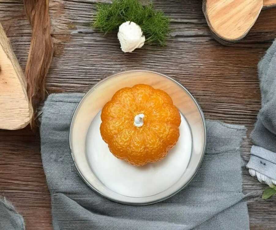 Balkabağı Mum
