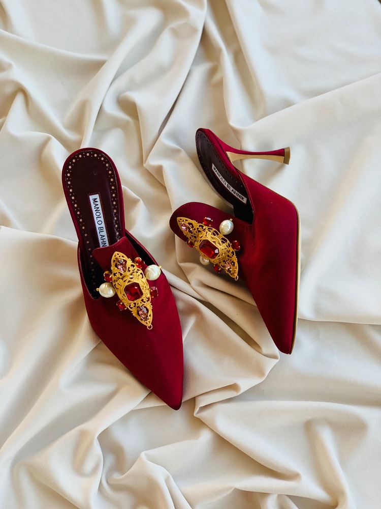 Manolo Blahnik Topuklu Ayakkabı