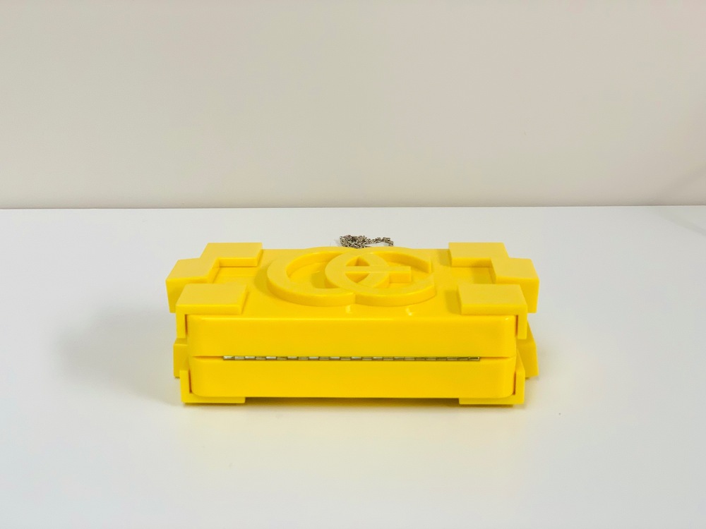 Vintage Lego Şeklinde Çanta