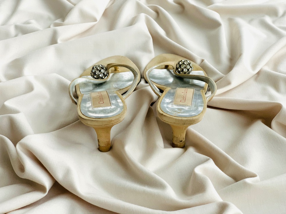 Christian Lacroix Vintage Topuklu Terlik 