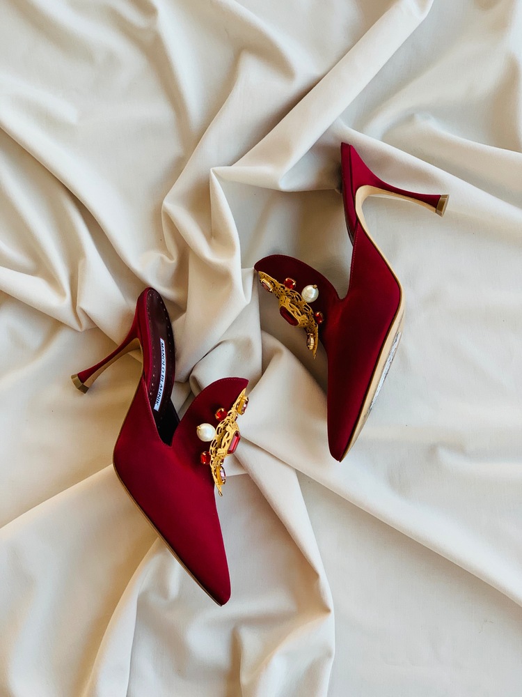 Manolo Blahnik Topuklu Ayakkabı