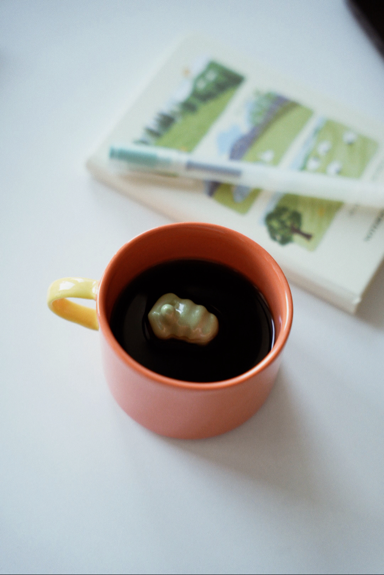 Stoneware Renkli Nah Fincan