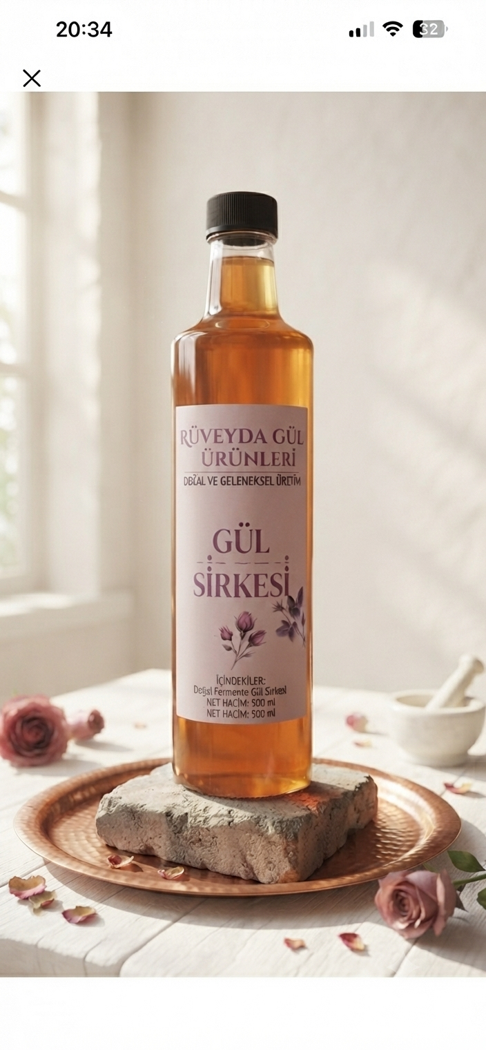 gül sirkesi