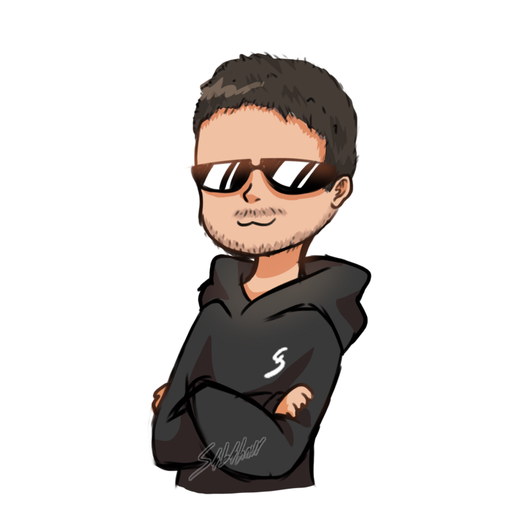 Yarım-Vücut Chibi Colored Sketch