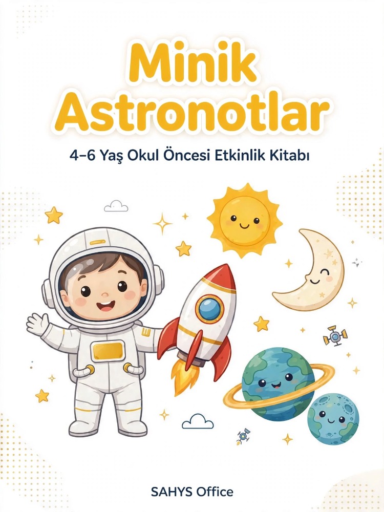 Minik Astronotlar – 4–6 Yaş Okul Öncesi Etkinlikleri