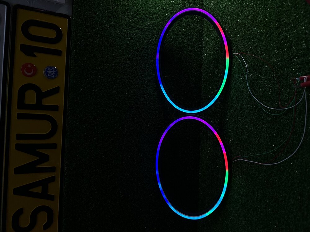 6x9 OVAL PİXEL KASNAK 1 TAKIM (2 ADET)