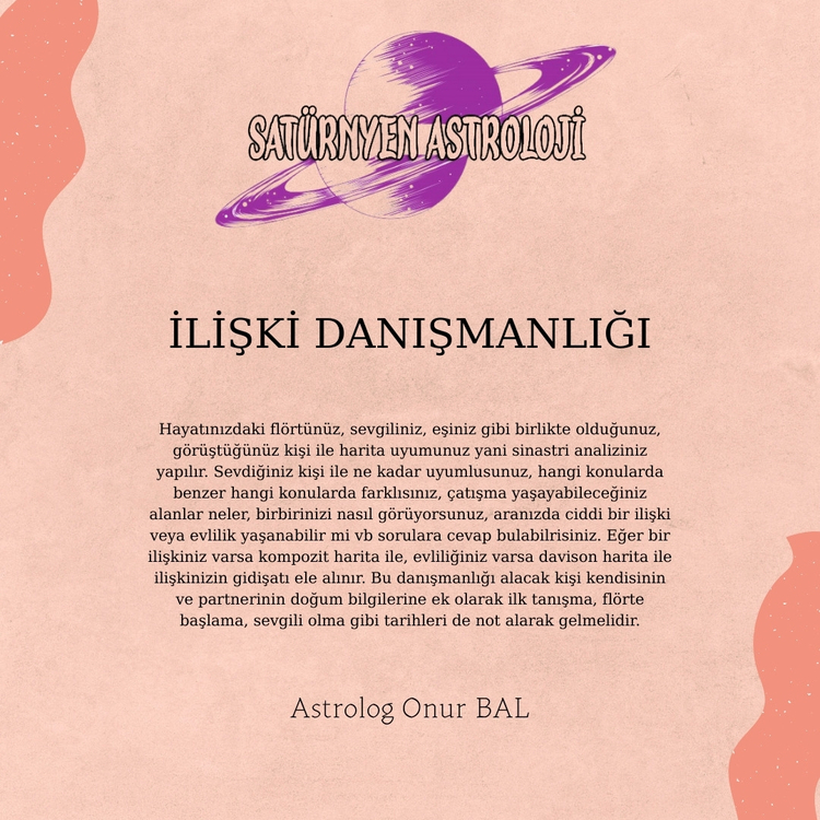 İLİŞKİ ANALİZİ VE DANIŞMANLIĞI