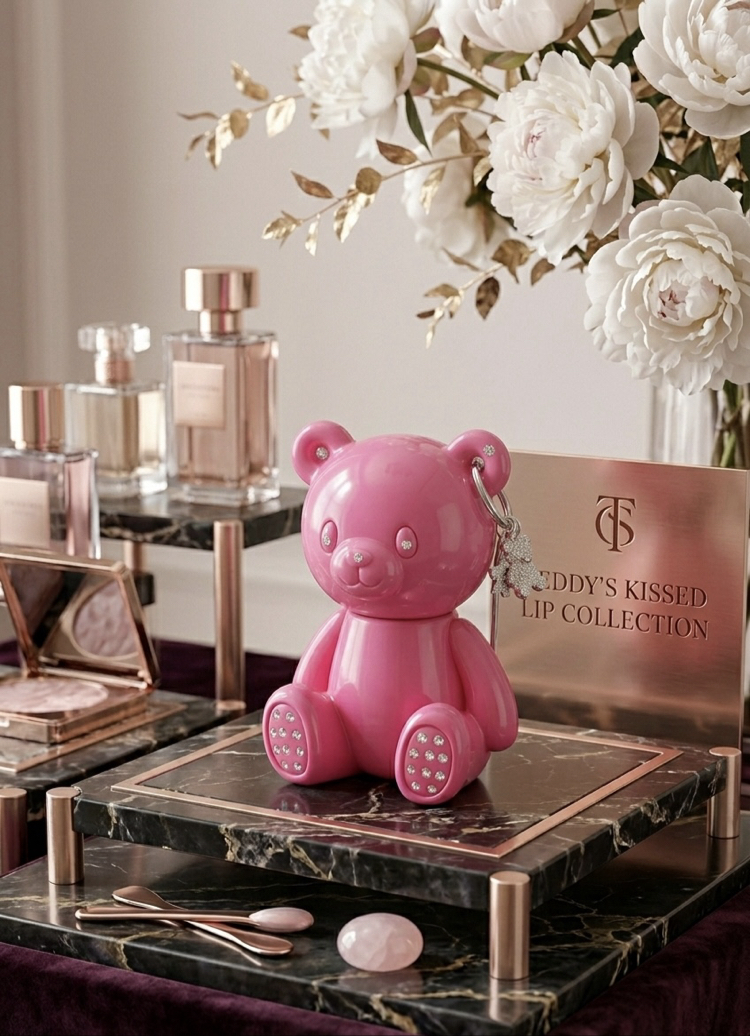 AURA LUXE TEDDY GLOSS CHARM PEMBE
