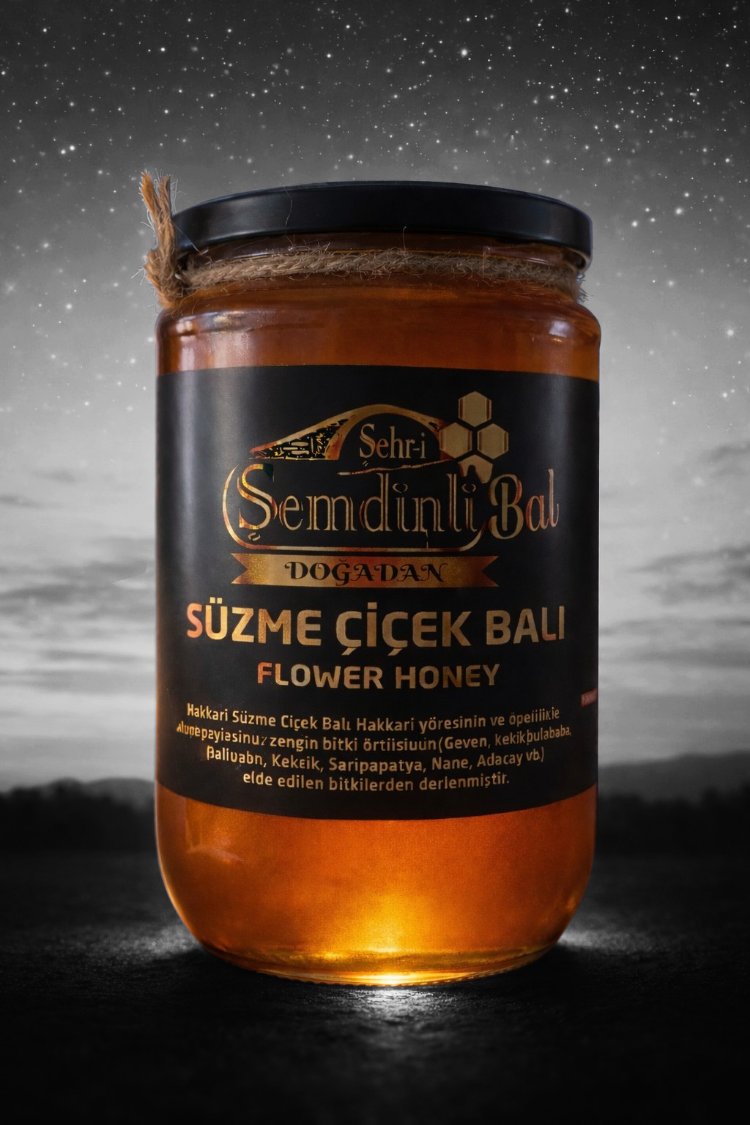 850 Gr Süzme Çiçek Balı