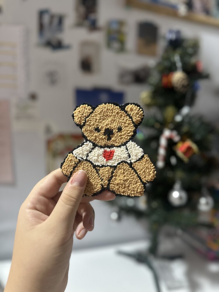 Teddy bear bardak altlığı