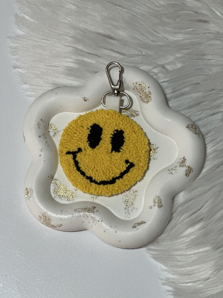 Smiley anahtarlık