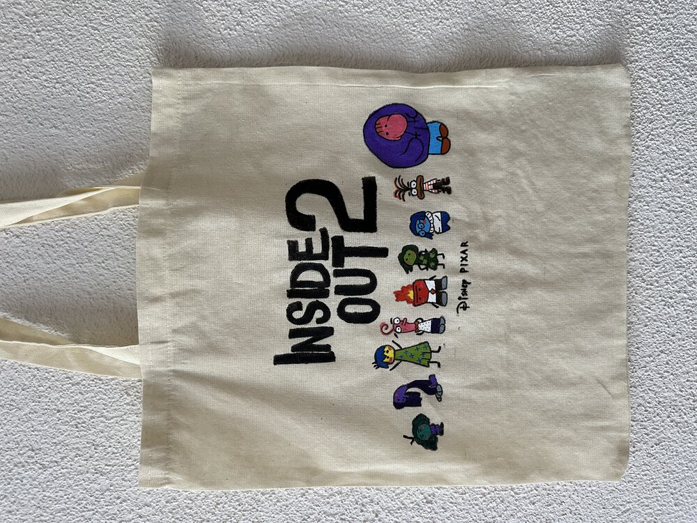 INSIDE OUT TOTE BAG