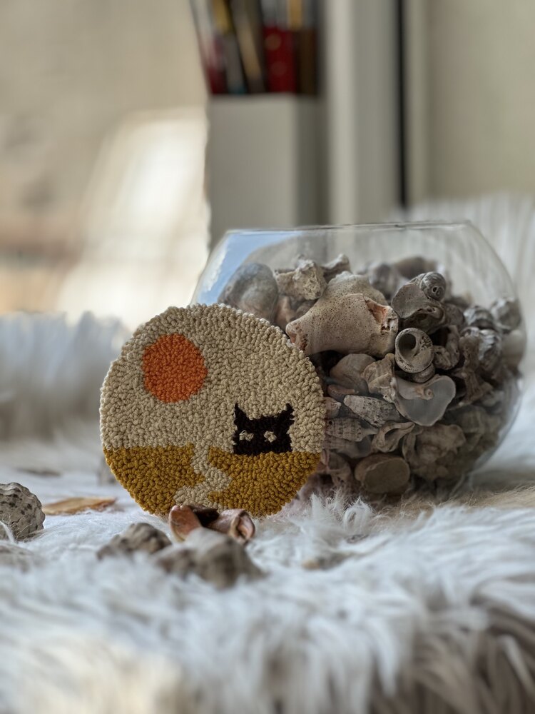 Kedi bardak altlığı