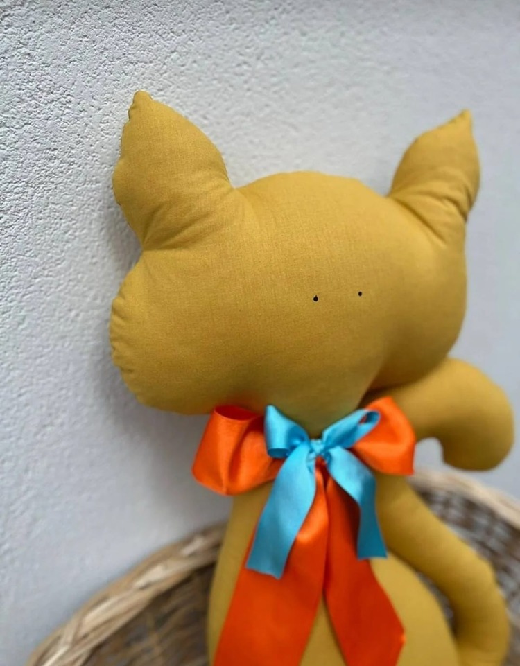 Büyük Kedi Oyuncak 66 cm Uyku Arkadaşı