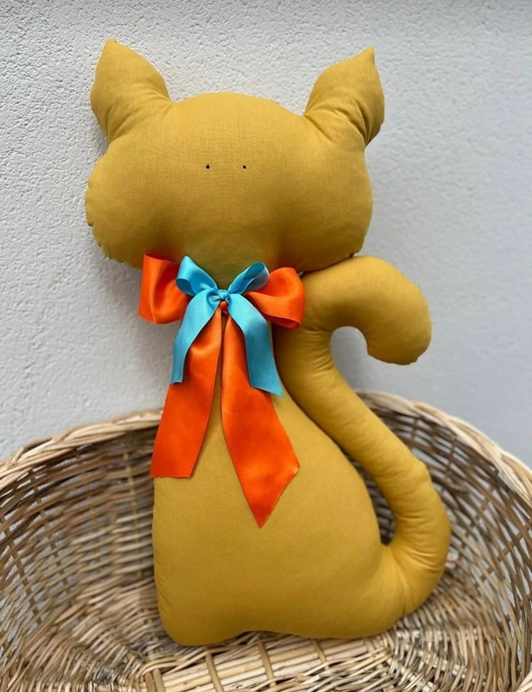Büyük Kedi Oyuncak 66 cm Uyku Arkadaşı