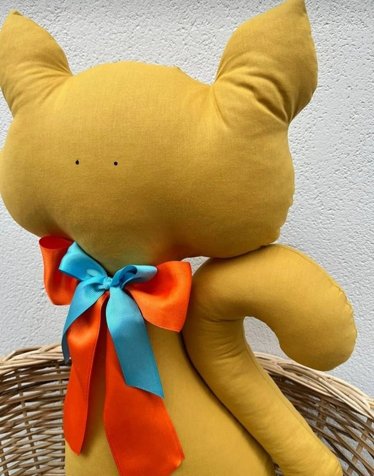 Büyük Kedi Oyuncak 66 cm Uyku Arkadaşı