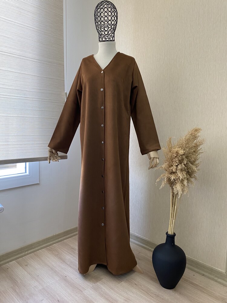 MİLENA SÜET FERACE KAHVE