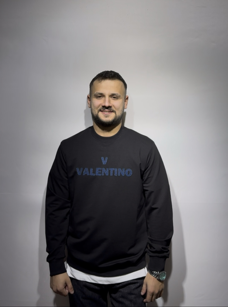 PREMİUM VALENTİNO / SWEAT RENK SİYAH 