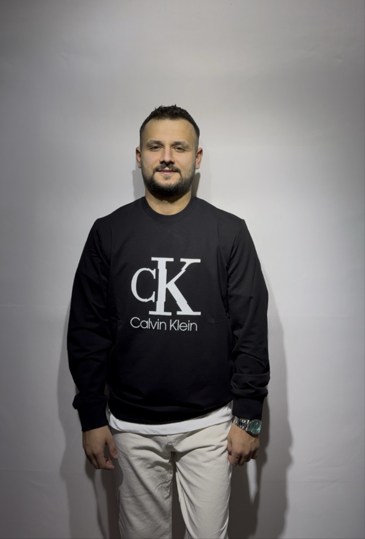PREMİUM CALVİN KLEİN / SWEAT RENK SİYAH BEYAZ 