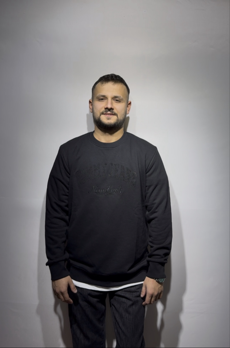 PREMİUM TOMMY HİLFİGER / SWEAT ÖN GÖĞÜS LOGOLU