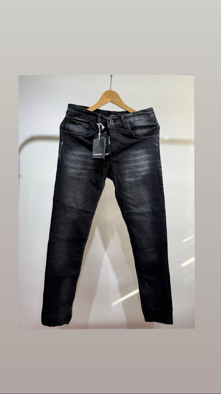 Dsquared2 Erkek Slim Fit Jean – Siyah Yıkama