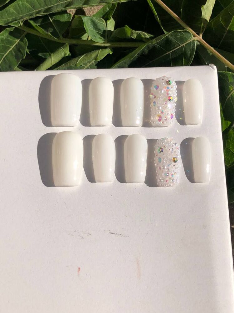 kalıcı oje taşlı nail set