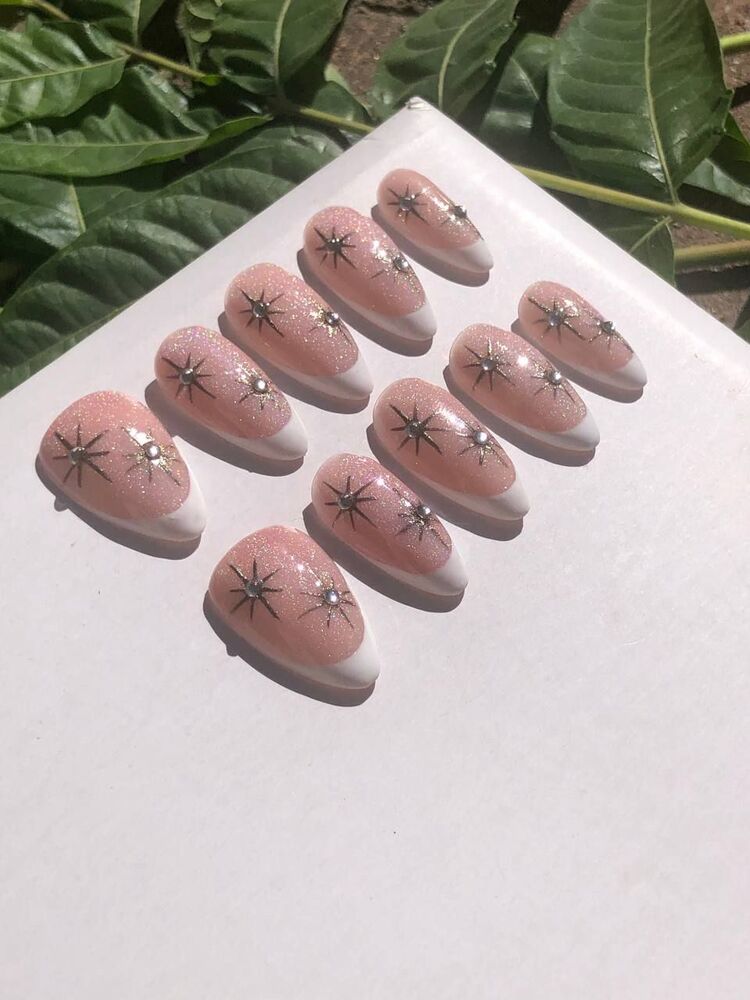 kedi gözü nail french set
