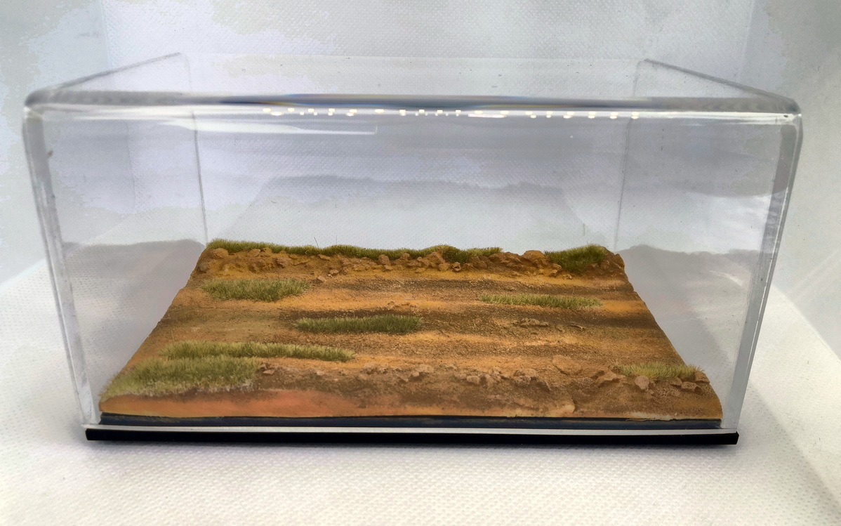1/43-1/64 Ölçek Diecast Toprak Yol Diorama Zemin ve Case
