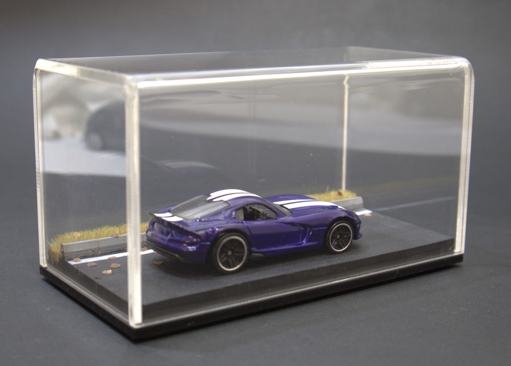 1/64 City Road Diorama Display Case (Sonbahar/Autumn)