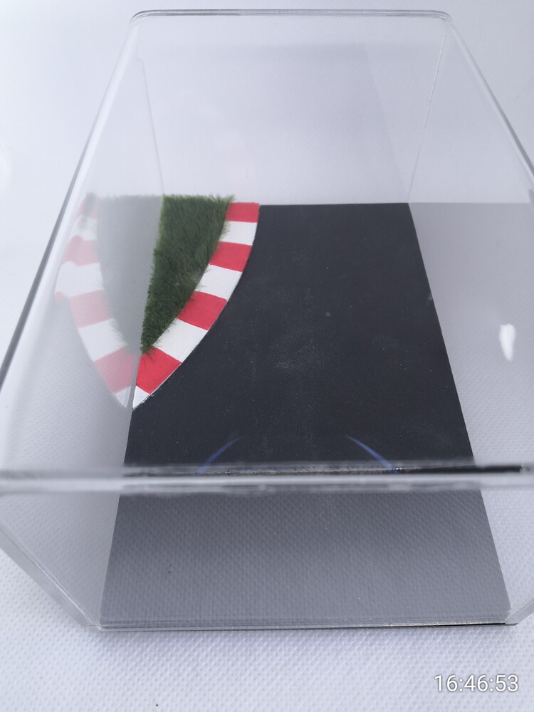 1/43-1/64 Ölçek Diecast Yarış Pisti Diorama Zemin ve Case