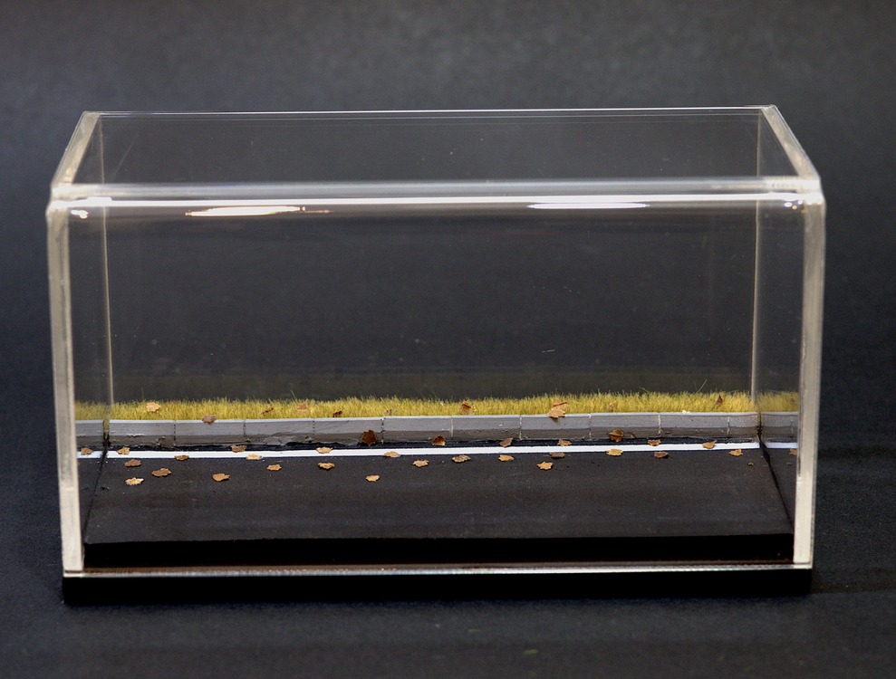 1/64 City Road Diorama Display Case (Sonbahar/Autumn)