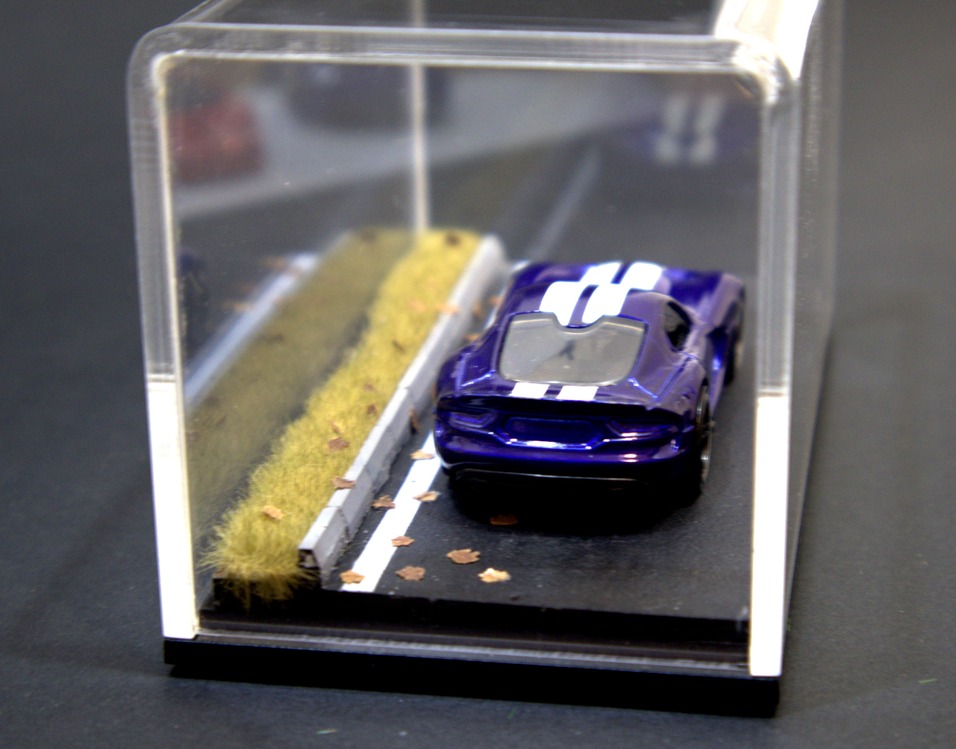 1/64 City Road Diorama Display Case (Sonbahar/Autumn)