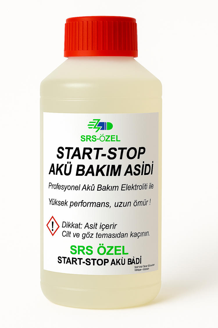 AKÜ BAKIM ASİDİ, START-STOP AKÜ, AGM AKÜ
