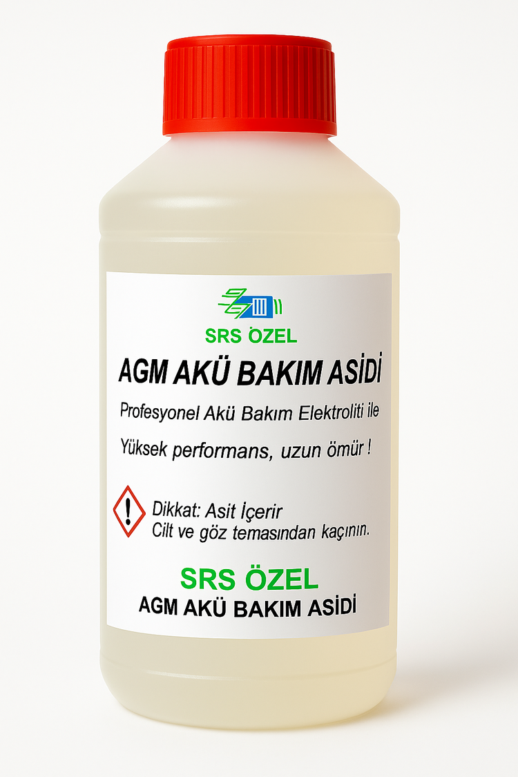 AKÜ BAKIM ASİDİ, START-STOP AKÜ, AGM AKÜ