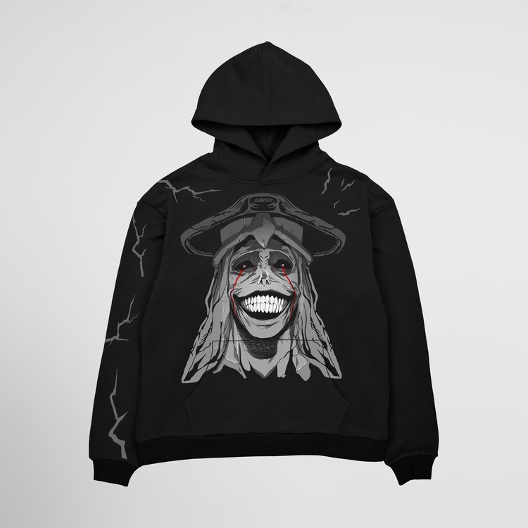 STATUE OF GOD SOLO SEVELING OVERSIZE SWEATSHIRT