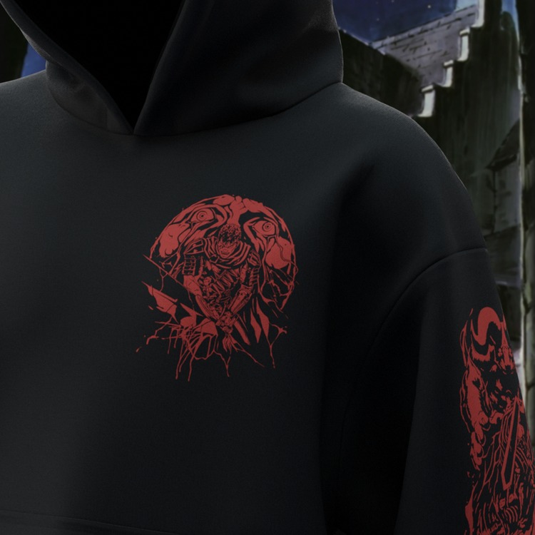 BERUSERUKU GATTSU OVERSIZE SWEATSHIRT