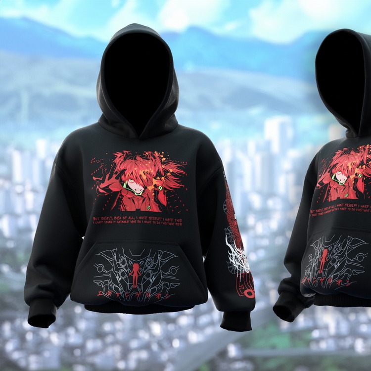 EVA O2 PRE EVANGELION OVERSIZE SWEATSHIRT