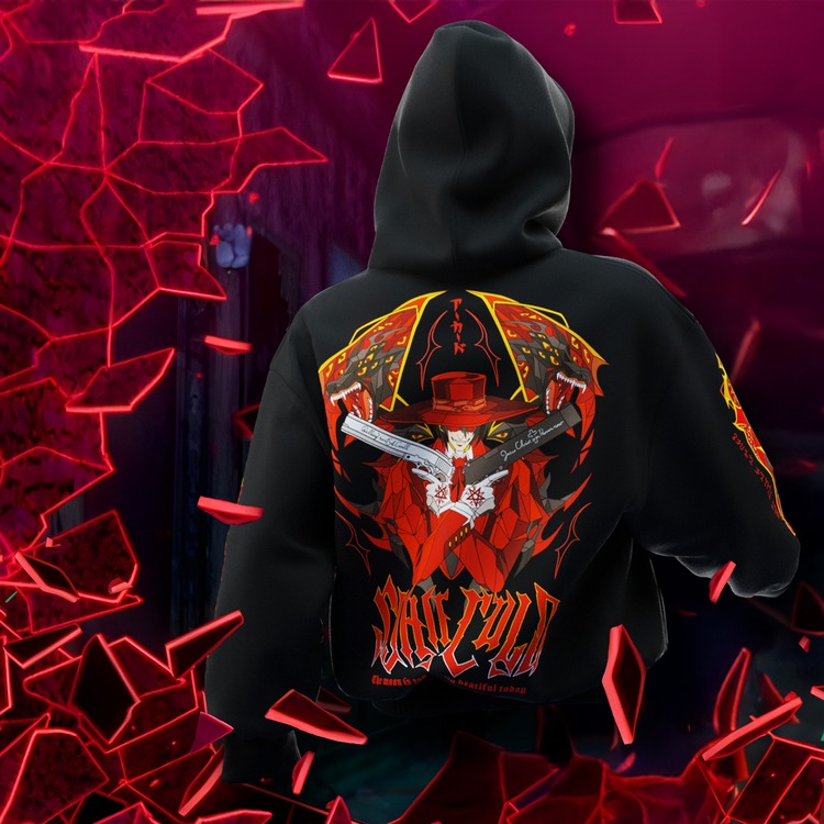 ALLUCARD HELLSING PRE OVERSIZE SWEATSHIRT