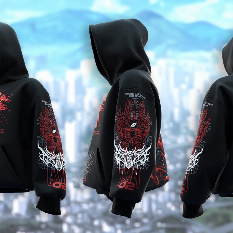 EVA O2 PRE EVANGELION OVERSIZE SWEATSHIRT