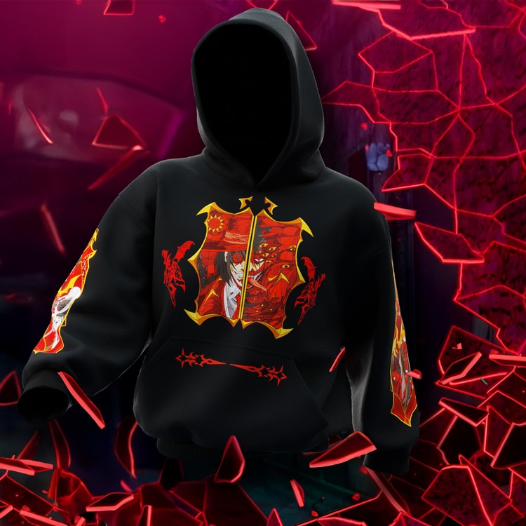 ALLUCARD HELLSING PRE OVERSIZE SWEATSHIRT