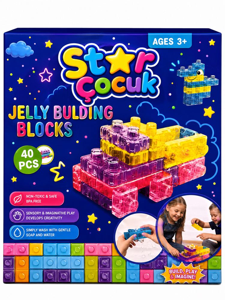 Jell Bloklar 40 pcs
