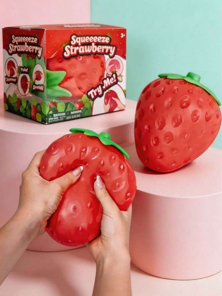 Mega Boy Çilek Squishy 