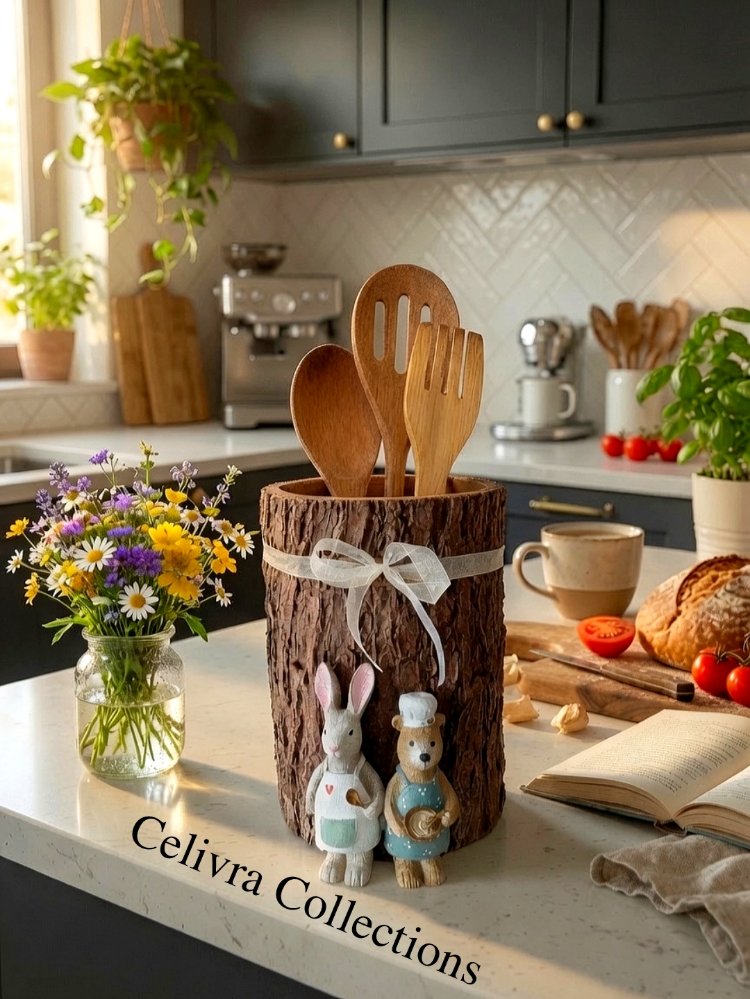 Şişe tutucu & Kaşıklık 2li set