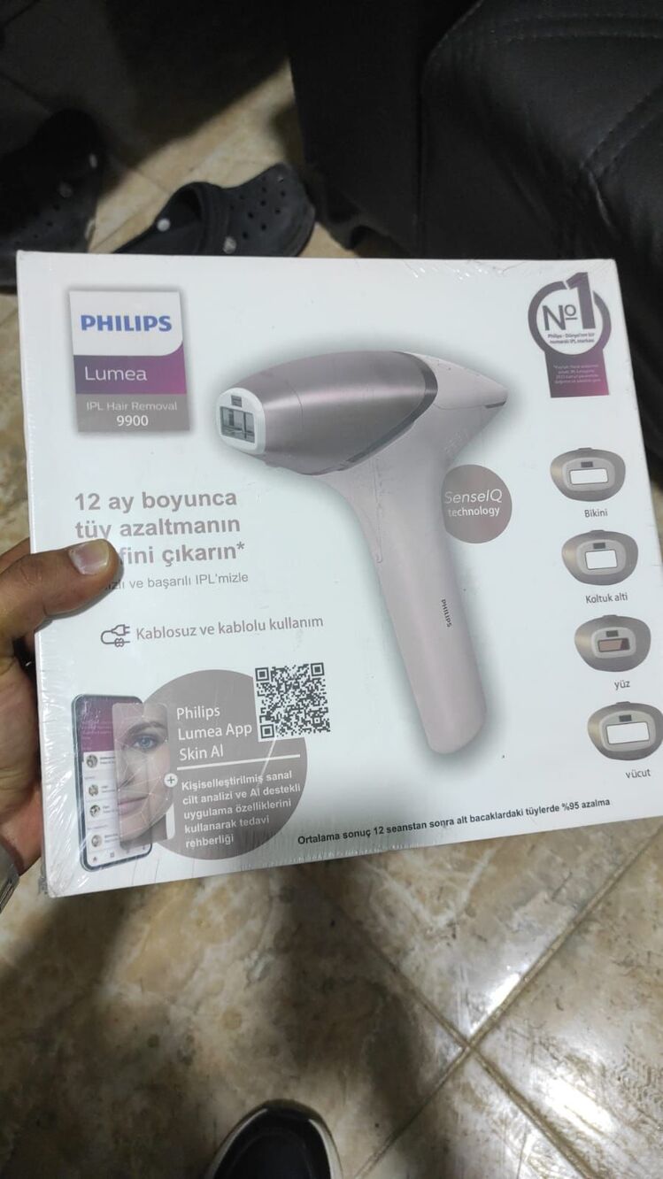 Philips 9900 serisi epilasyon cihazi
