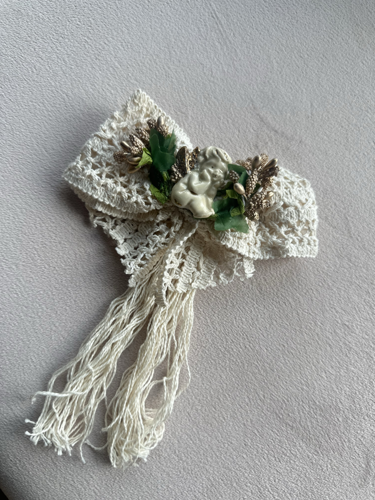 Angel püskül vintage toka