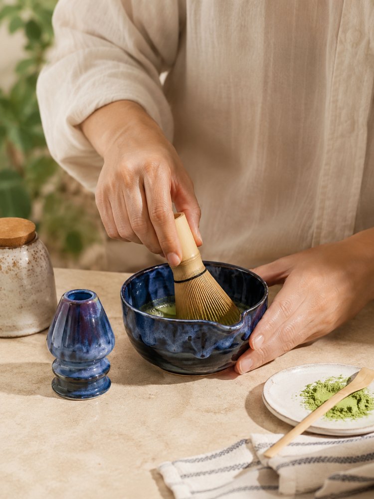 Stoneware Matcha Seti