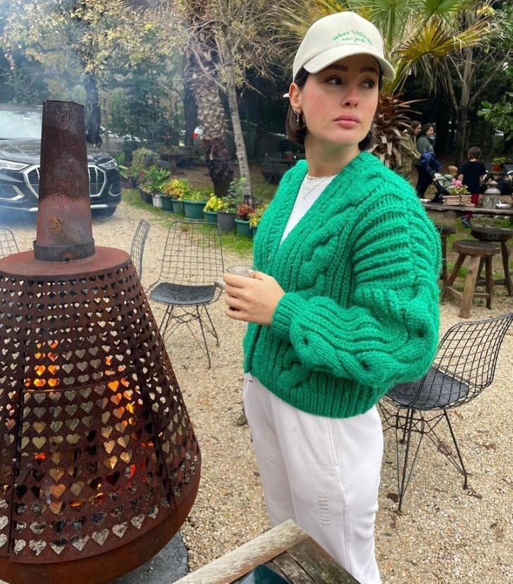 Brownie Cardigan Green