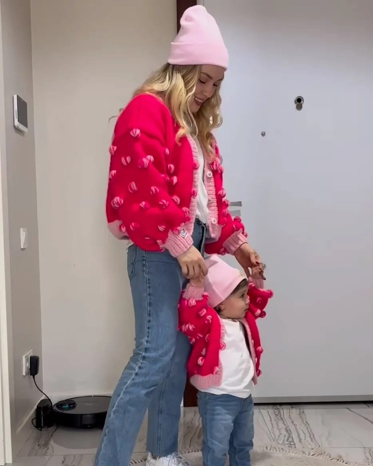 Cool Mom & Baby Takım Fuşya & Pembe