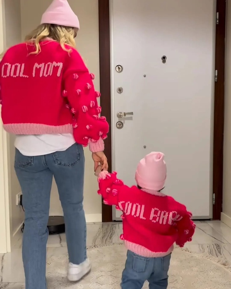Cool Mom & Baby Takım Fuşya & Pembe